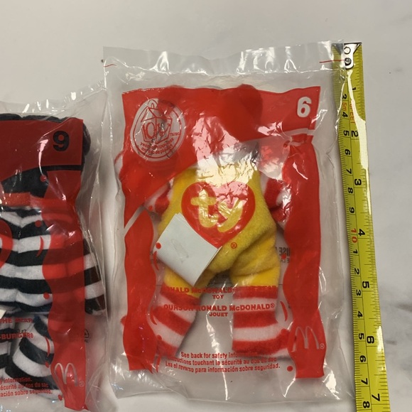 Two McDonald’s Happy Meal 2004 Ty Beanie Babies NWT - Picture 4 of 4